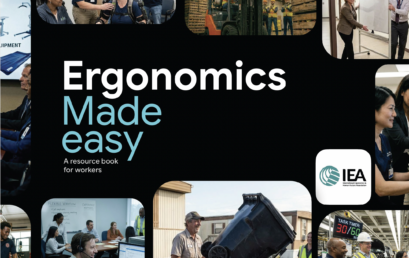 New publication: Ergonomics Made Easy: A resource Book for Workers