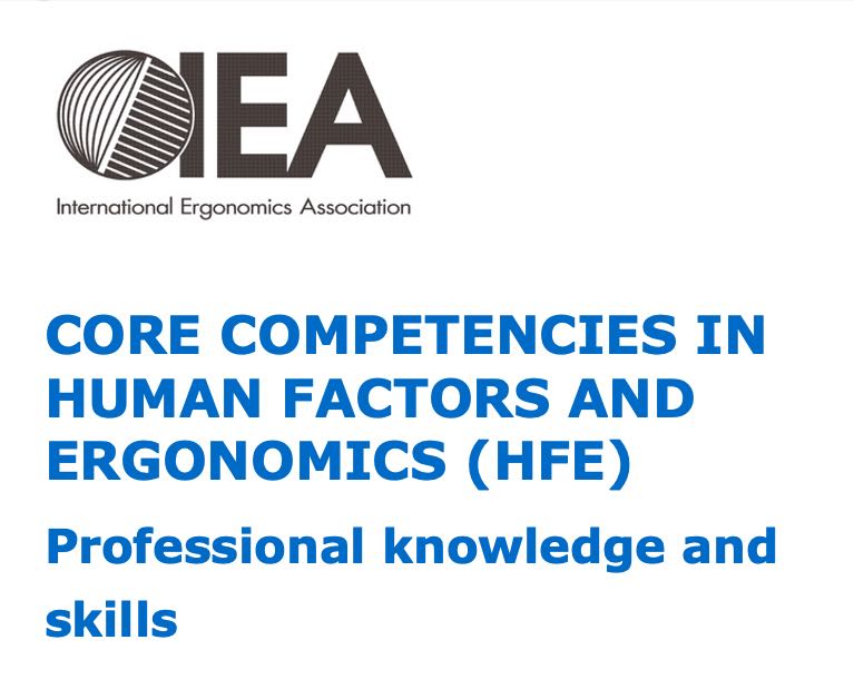 Revision of Core Competencies in Human Factors and Ergonomics