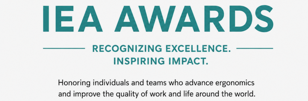 CALL FOR NOMINATIONS FOR IEA AWARDS