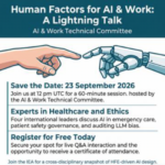 Human Factors for AI & Work: A Lightning Talk